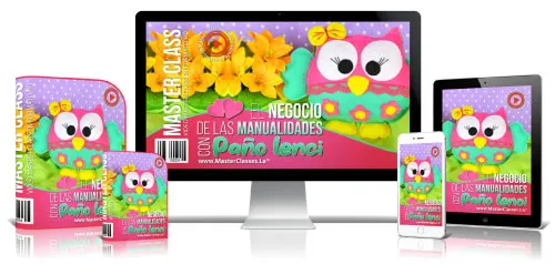 EL NEGOCIO DE LAS MANUALIDADES CON PAÑO LENCI