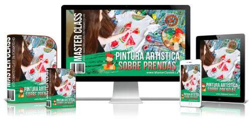 PINTURA ARTÍSTICA SOBRE PRENDAS